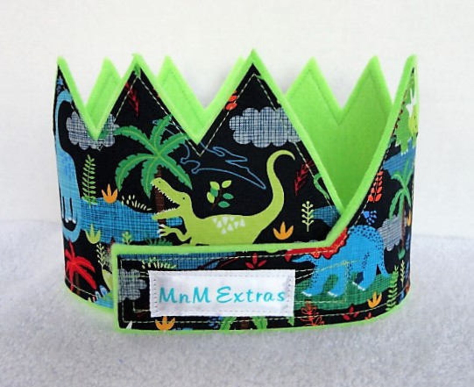 Dinosaur Crown Dinosaur Birthday Crown Jurassic Dinosaurs Etsy