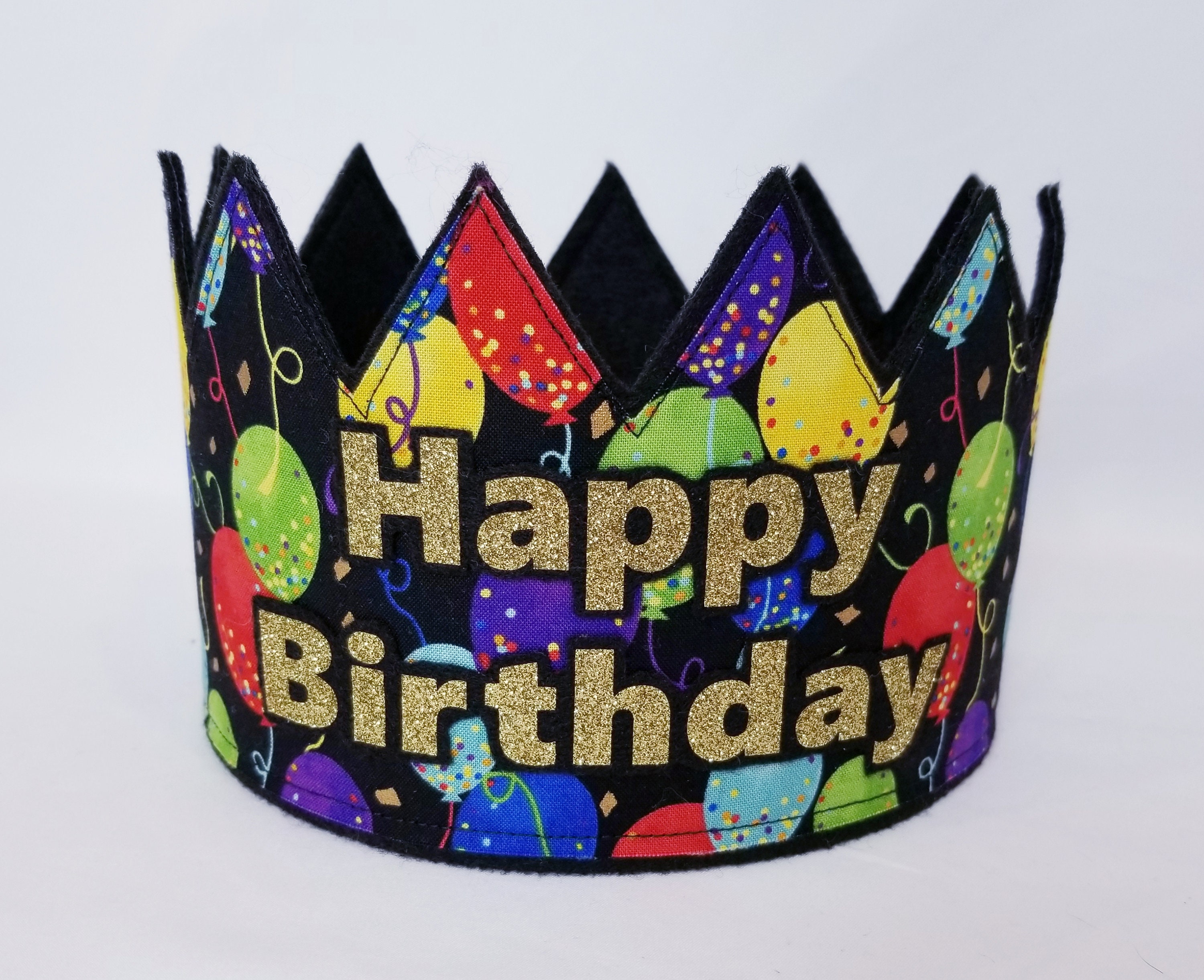 Happy Birthday Crown Birthday Hat Happy Birthday Birthday - Etsy Singapore