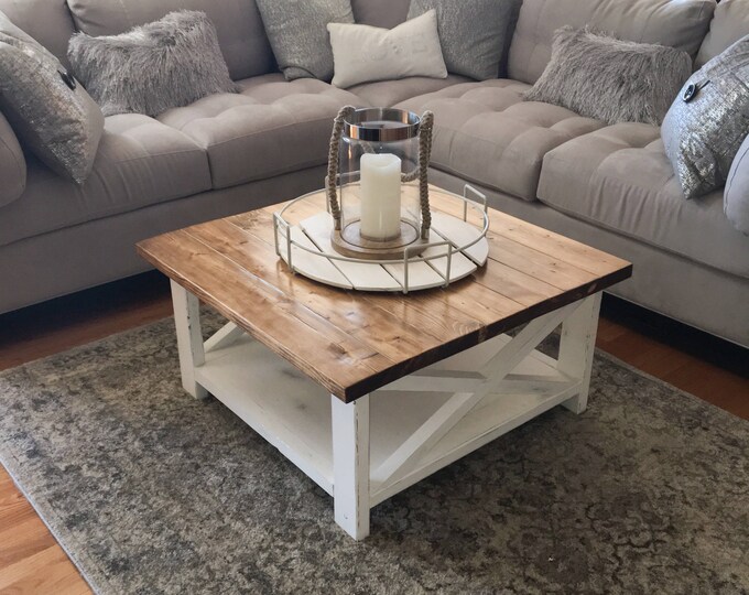Merrifield Farmhouse Coffee Table Etsy