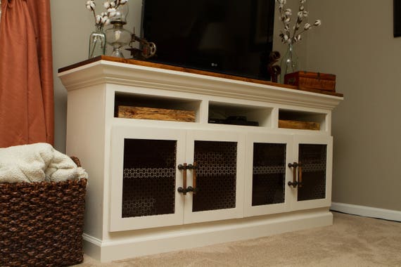 Farmhouse Media Console Farmhouse Media Console