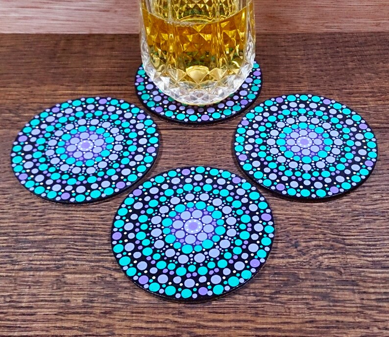 Diy Mandala Coasters Diy Mandala Coasters