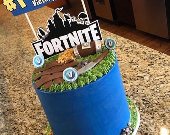 Roblox Cake Topper Etsy - custom cake toppers