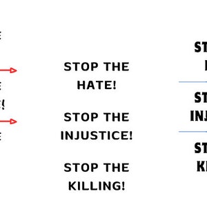 Set Of 3 Digital Printable Protest Fliers, Fliers, Protest, Rally, Signs