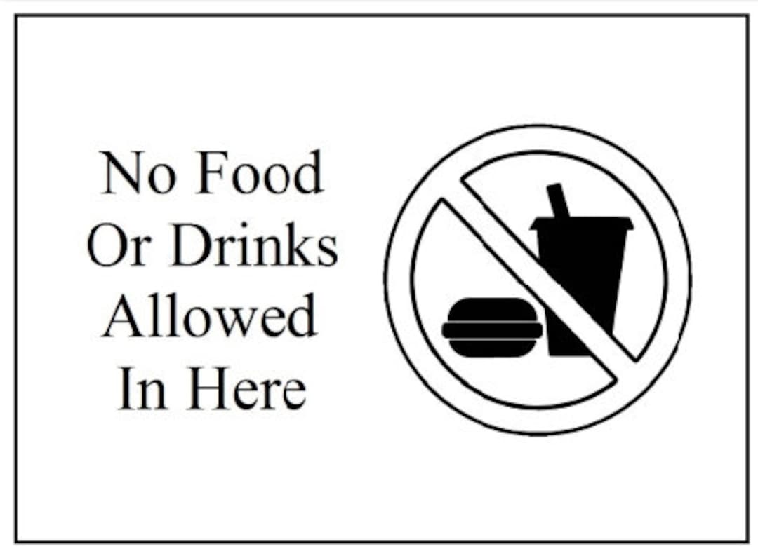 no-food-or-drinks-digital-printable-work-sign-office-sign-etsy