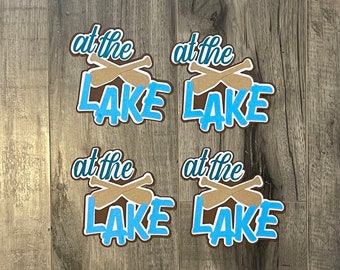 At the Lake Paper Piecing Die Cut