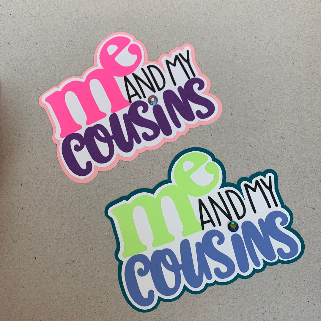 Cousins Paper Piecing Die Cut - Etsy