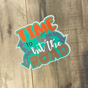 Hit the Road Vacation Trip Paper Piecing Die Cut