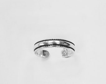 Bague d'orteil en argent sterling 925