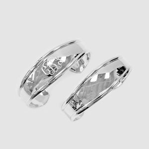 925 Sterling Silver Wavy Cuff Bracelet