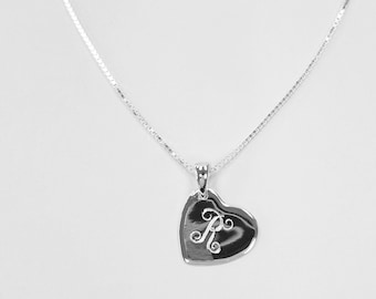 925 Sterling Silver Heart Pendant