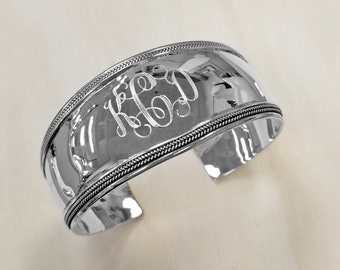 925 Sterling Silver WIDE OPEN CUFF