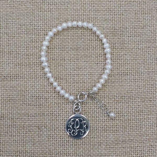 Baby Pearl Bracelet Etsy