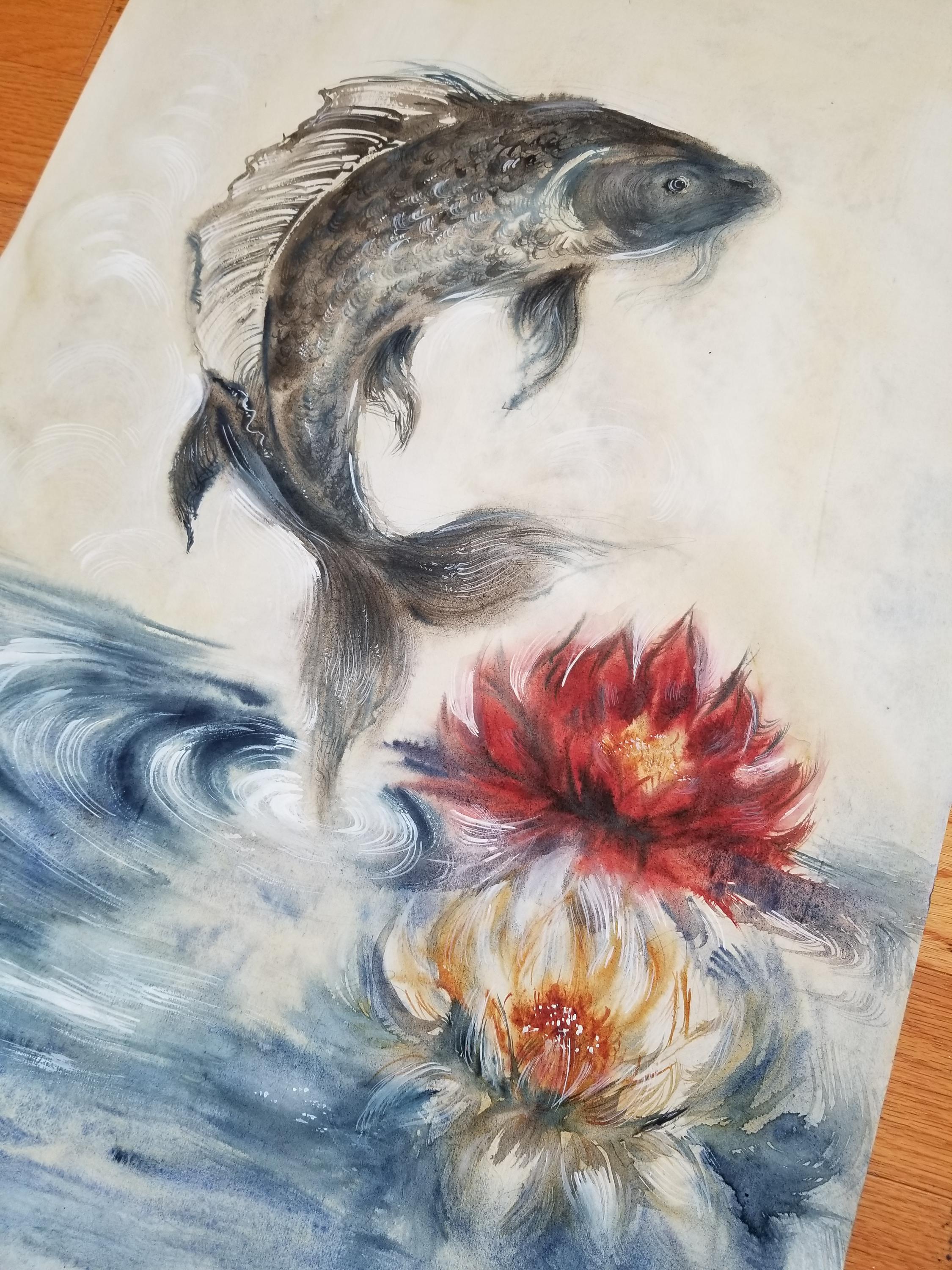 Commission a Japanese Ink Painting: Original Handmade Custom Art