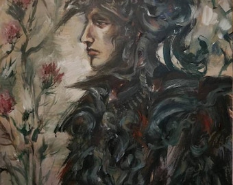 Commission an Original Painting Custom Artwork Personal Gift Renaissance Portrait Landscape Surreal Symbolic Fantasy Dreamscape Acrylic Art