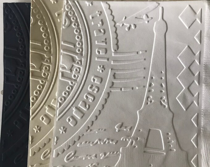 Eiffel Tower Napkins Etsy