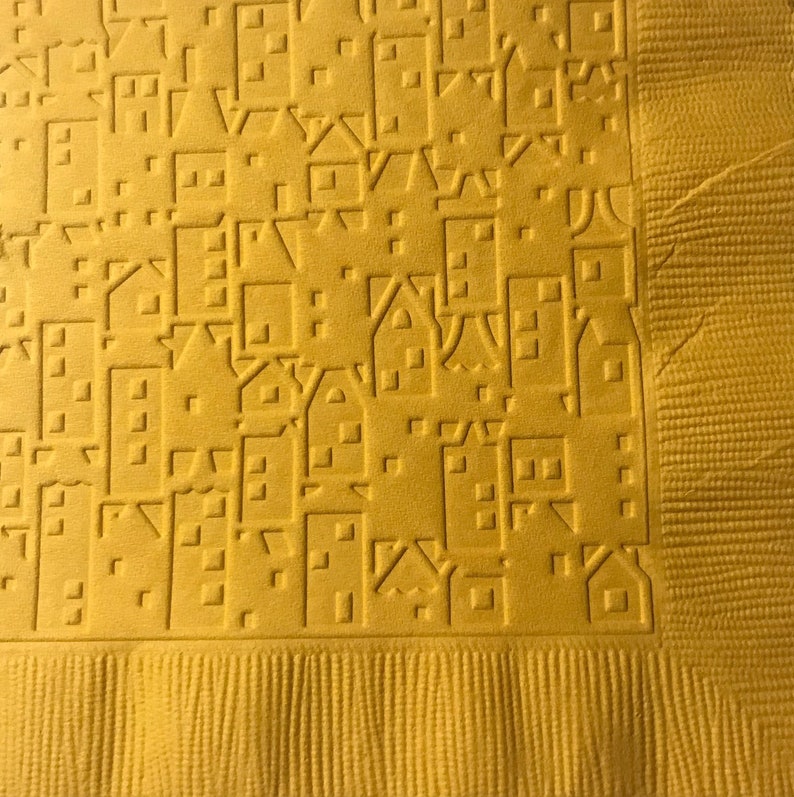 PaperEvent House Embossed Napkins - Thumbnail 4