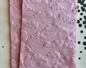 Cloud Napkins ~ Embossed Paper Napkin ~ Shower ~ Nature ~ Clouds ~ Weather ~ Baby ~ Bridal ~ Beverage ~ Cloud 9 ~ Guest Towel