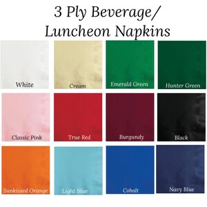 Snowflake Napkin ~ Embossed Napkin ~ Frozen Theme Birthday Party ~ Christmas ~ Winter Wedding ~ Snow ~ Beverage ~ Cocktail ~ Luncheon image 5