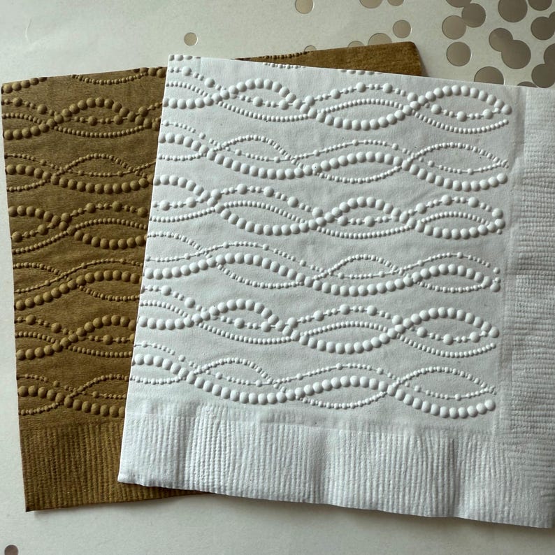 PaperEvent Pearls Napkins - Thumbnail 2