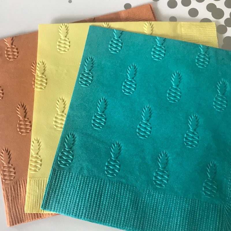 Pineapple napkins