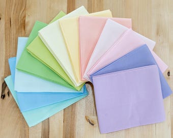 Pastel Color Fabric Confetti Cotton™ Sweet Fat Quarter Bundle 12 pc.