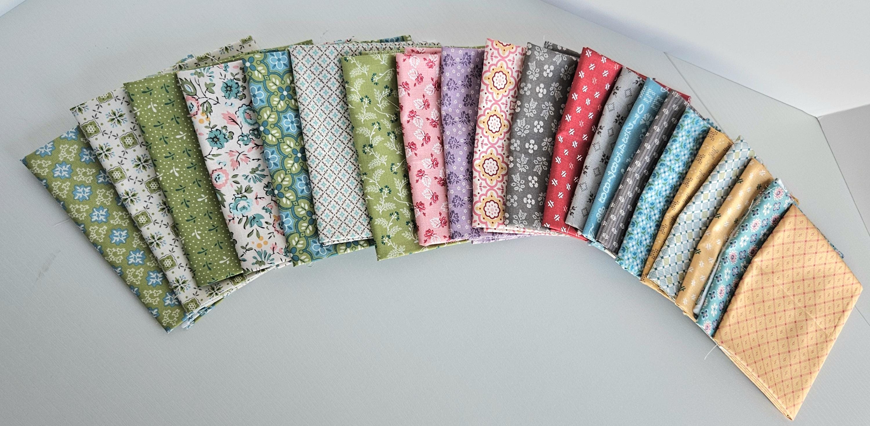 Lori Holt Piece & Plenty 21 Piece Fat Quarter Bundl by Riley Blake ...