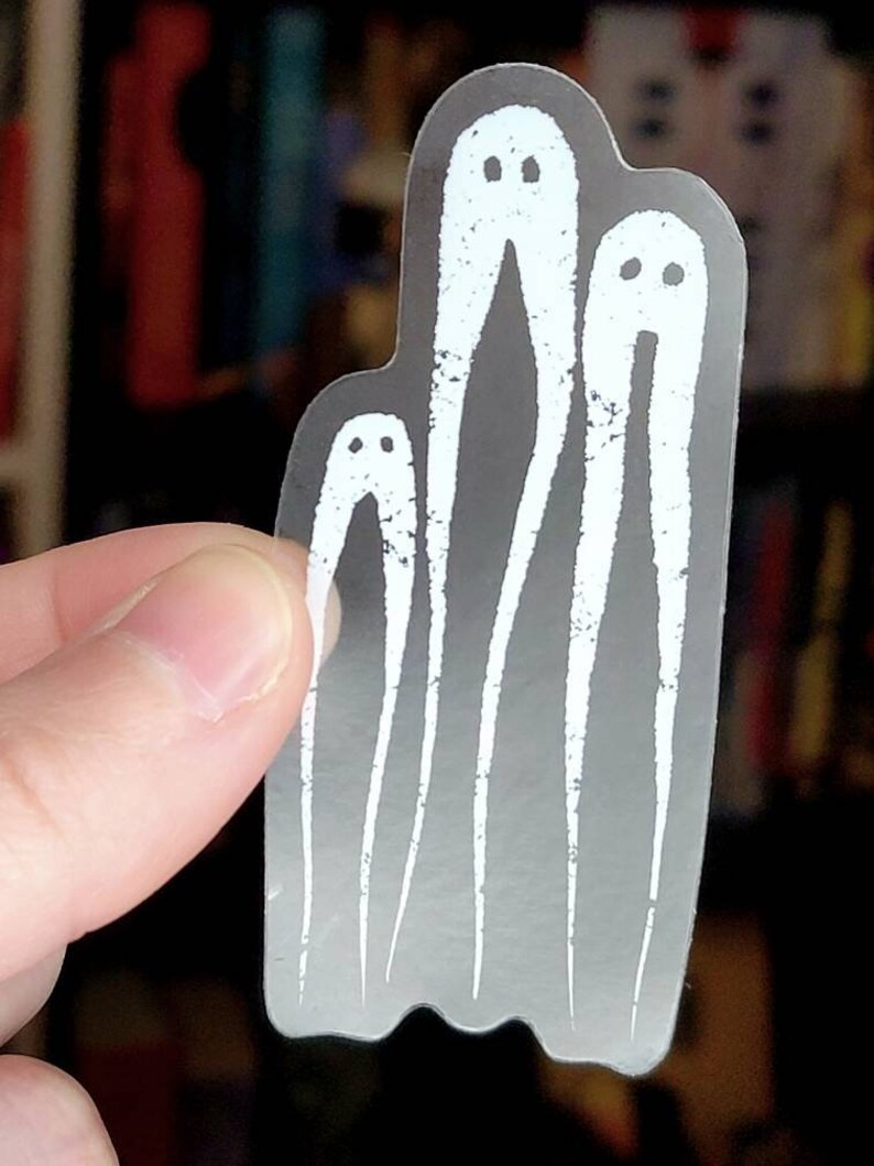 Creeps Transparent Vinyl Sticker image 5