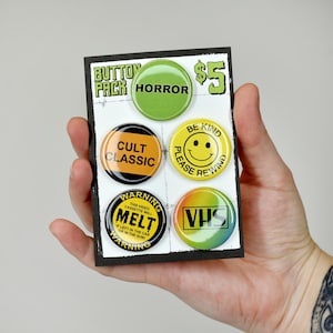 VHS 1.25" Button Pack