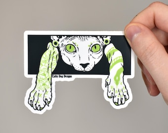 Fuzz Ball - Matt Vinyl Aufkleber