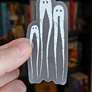 Creeps Transparent Vinyl Sticker image 3