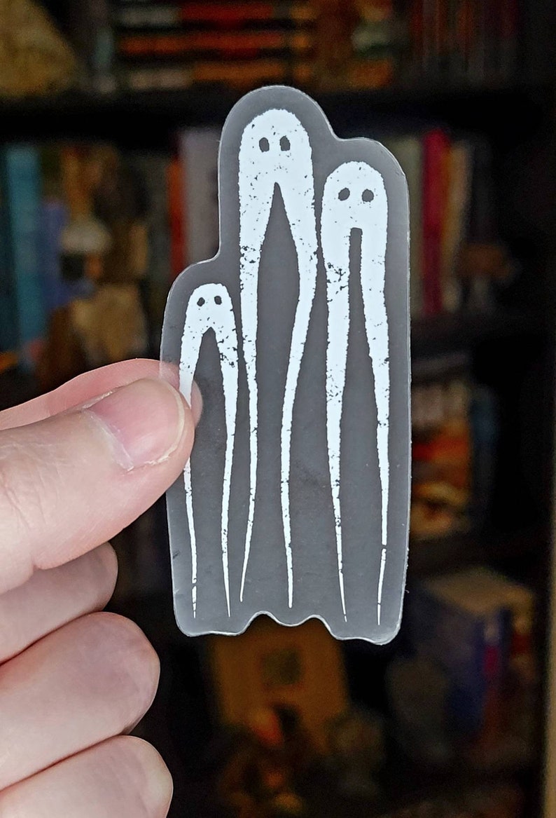 Creeps Transparent Vinyl Sticker image 3