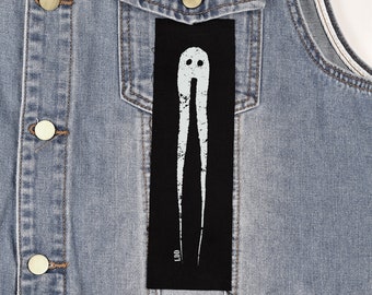 Little Creep Patch: Hand Printed Screen Print Patch
