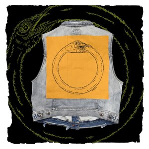 Ostirboros Screen Print Back Patch