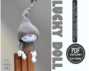 Amigurumi Doll Crochet Pattern Tutorial PDF Beginner Friendly Doll Pattern