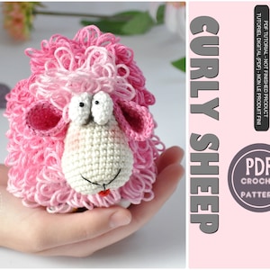 amigurumi sheep - PDF crochet pattern - Little Inspiring Soul