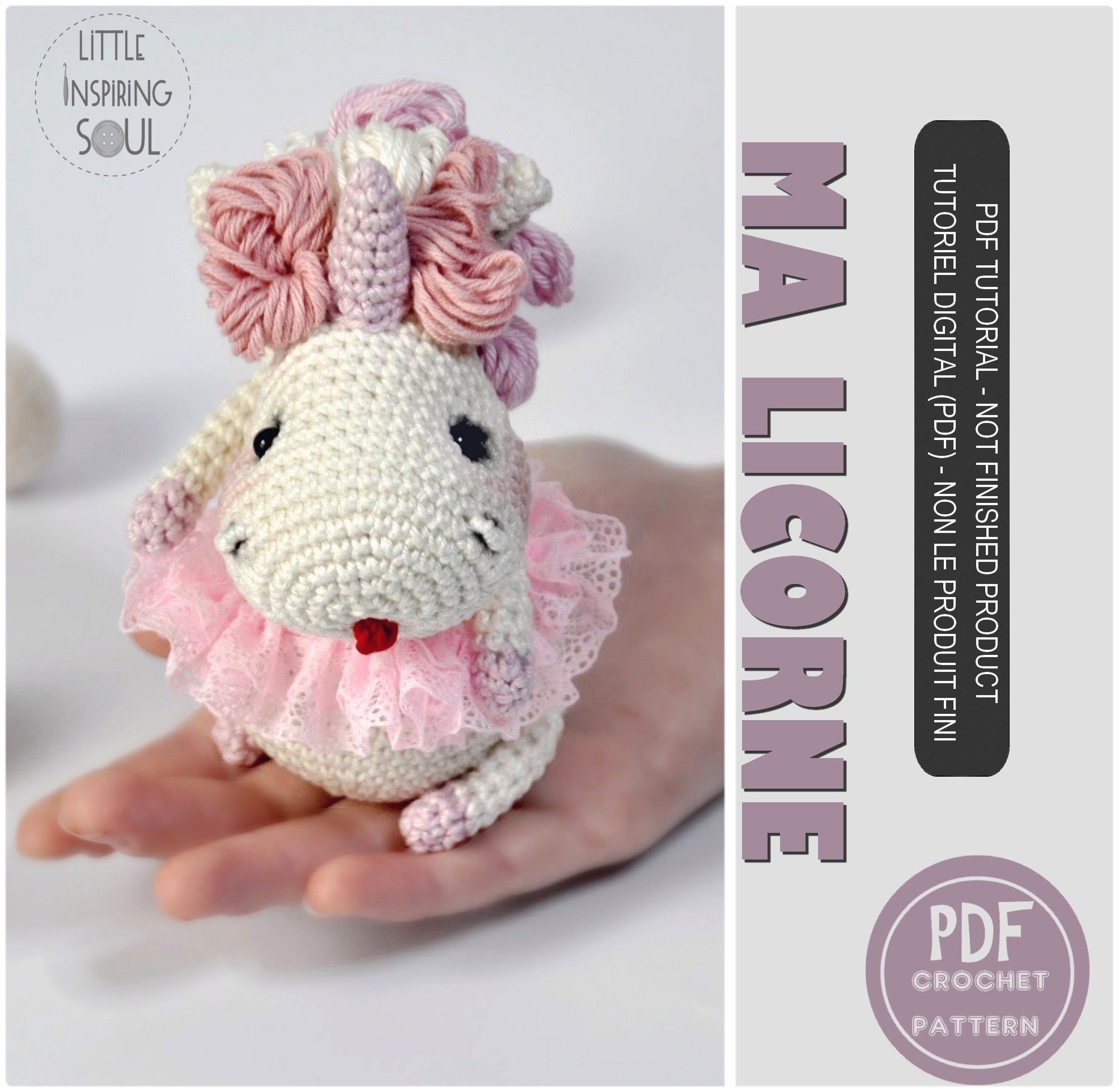 30 Unicorn Crochet Patterns to Spark a Little Handmade Magic 15 Kawaii Unicorn Crochet Pattern with Pastel Pink Details
