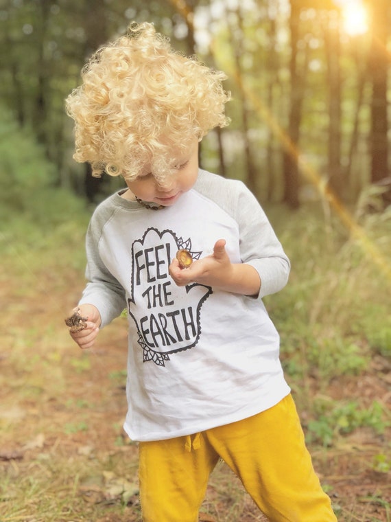 Earth Child Feel The Earth Yoga Kids Clothes Earth Day Etsy Earth Child Feel The Earth Yoga Kids Clothes Earth Day Etsy