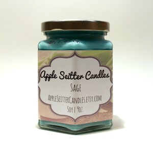 All Natural Sage Soy Candle