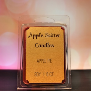 All Natural Apple Pie Soy Wax Melt