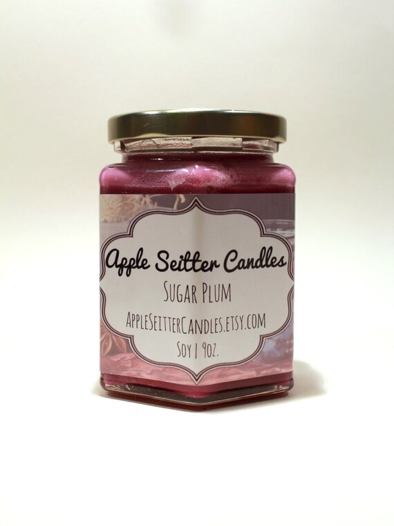 Spiced Plum & Clove Soy Candle 370g