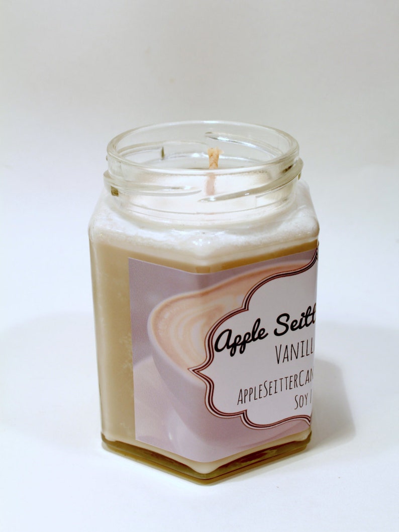All Natural Vanilla Latte Soy Candle Etsy