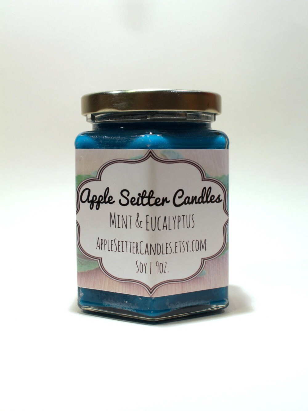 All Natural Mint & Eucalyptus Soy Candle