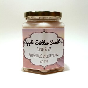 All Natural Sand & Sea Soy Candle