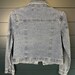 Rhinestone Pearls Denim Shacket