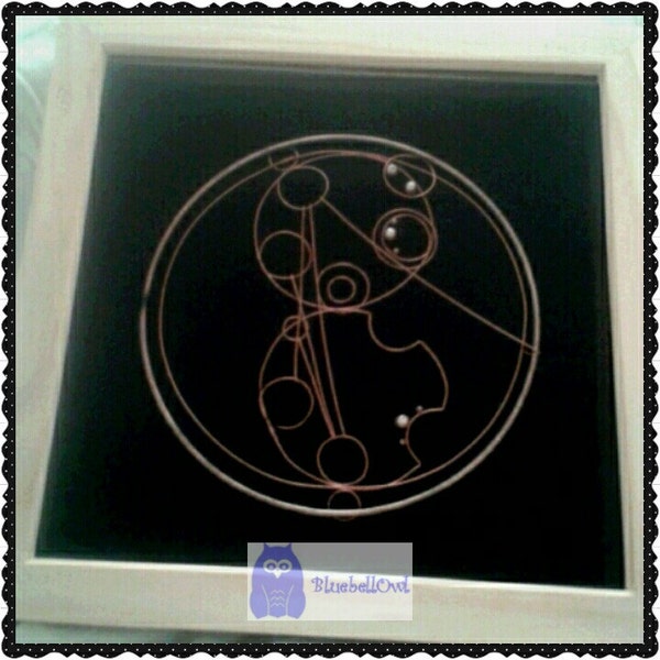 Gallifreyan (Dr Who) Wirework "Word Art"