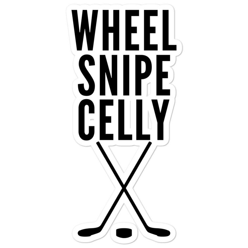 Letterkenny Wheel Snipe Celly Hockey Players Jonesy and Reilly NHL Sports S...