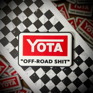 Yota Off The Road PVC Patch