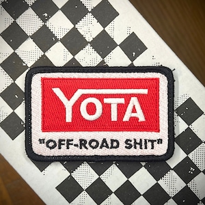 Yota Off The Road (Embroidered) patch