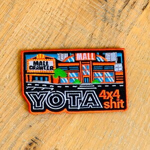 Yota 4x4 Shit V8 (Mall) Embroidered Patch