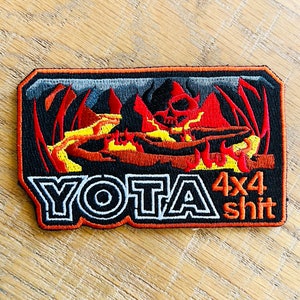 Yota 4x4 Shit V7 (Hell) Embroidered Patch